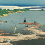 北斎と広重が描いた浦賀の灯台